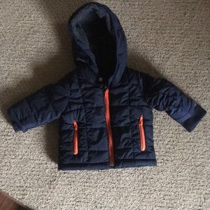 Baby Gap Navy Puffer Coat